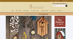 Desktop Screenshot of heartwoodbirdhouseoutlet.com