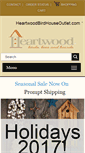 Mobile Screenshot of heartwoodbirdhouseoutlet.com
